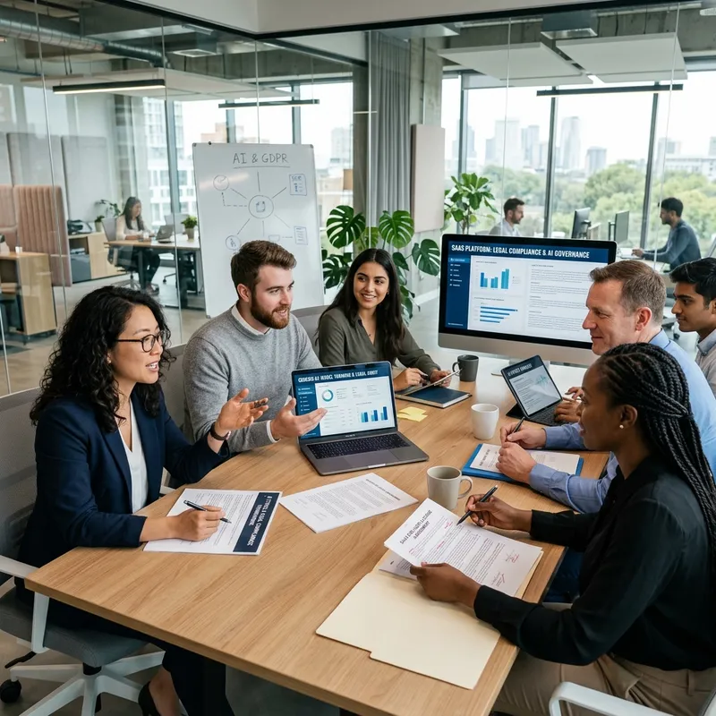 Legal tech startup team